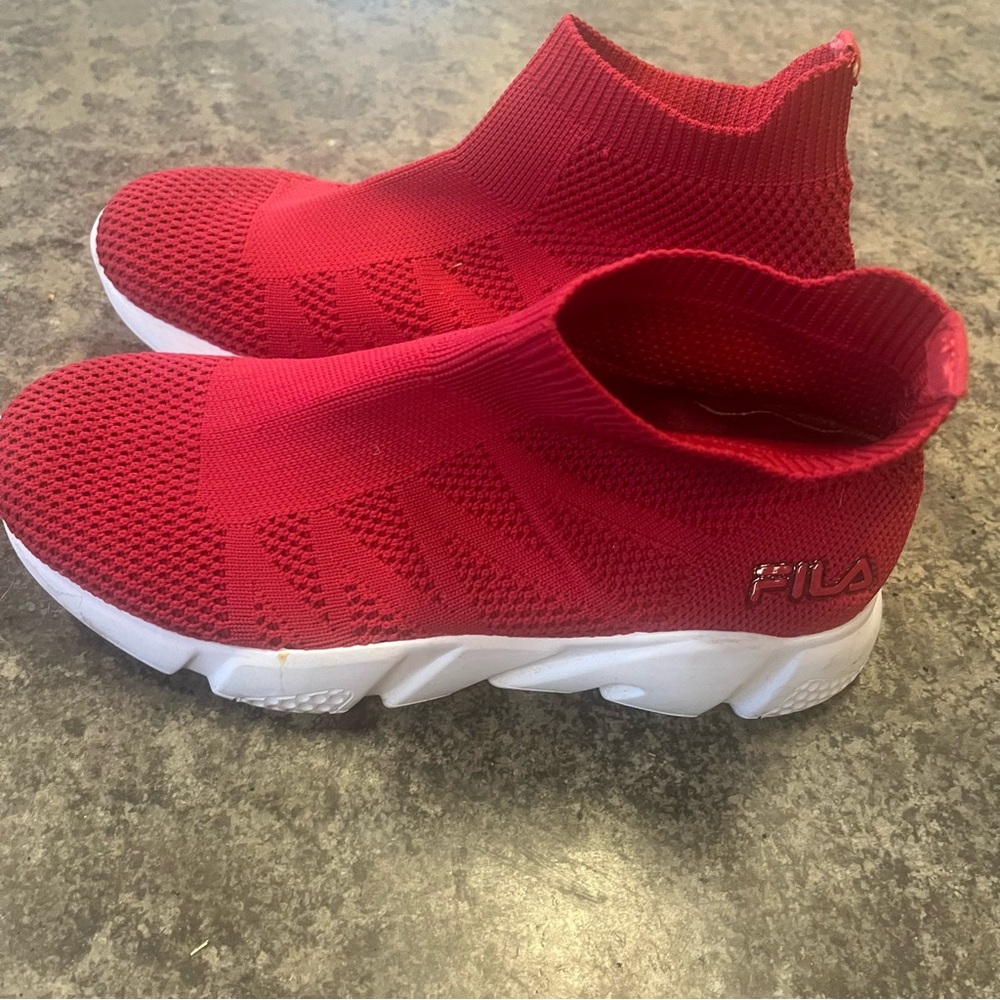 Fila Crimson Knit Slip-On Shoes